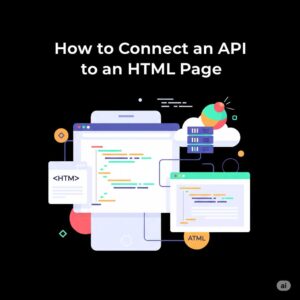 Read more about the article How to Connect an API to an HTML Page (Beginner’s Guide)